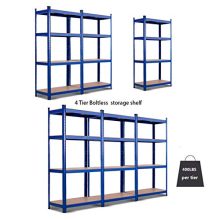 TANGKULA Metal Storage Shelves, 63 inches Heavy Duty Steel Frame
