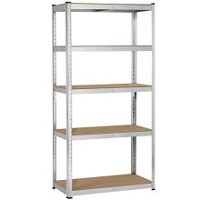 Yaheetech Heavy Duty 5-Shelf Garage Shelving Storage Shelf Steel Adjustable