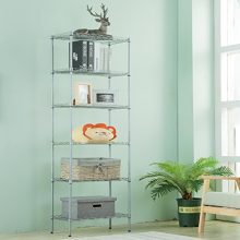 LANGRIA 6 Tier Wire Shelving Unit Organization and Storage Rack