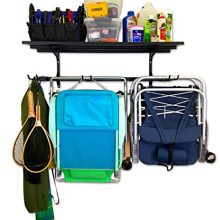 StoreYourBoard Chair Storage Rack and Storage Shelf, Folding and Beach Chair