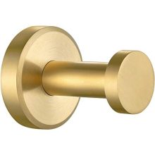 Bathroom Towel Hook, APLusee SUS 304 Stainless Steel Round Coat Robe Hanger