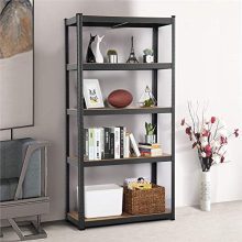 Yaheetech 5 Shelf, 35.4-inch by 15.7-inch by 71-inch Shelving Unit Garage Shelving