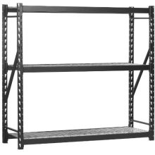 Sandusky Lee Muscle Rack Black Heavy Duty Steel Welded Storage Rack