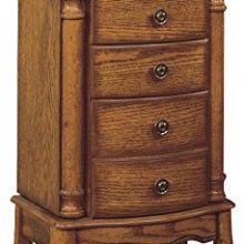Powell Woodland Oak Jewelry Armoire