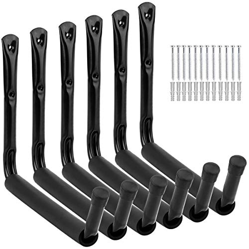 Garage Storage Jumbo Arm Hook Heavy Duty Wall Mount Organizer Utility Garden