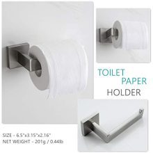 VELIMAX Premium Stainless Steel Bathroom Hardware Set 4 Pieces Bathroom