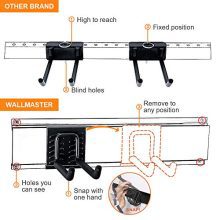 Garage Storage Organization System Wall Mount Rack Heavy Duty Tools Hanger