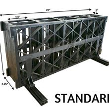 StoreYourBoard Ski Storage Rack | Freestanding 5 Pair Skis Floor Rack