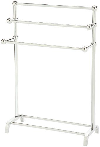 Taymor 3-Tier Floor Towel Valet, Chrome