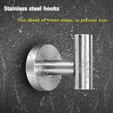 Topspeeder 2 Pcs Bathroom Towel Hooks, Coat/Robe Clothes Hooks