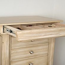 Hives and Honey "MALORY" Jewelry Armoire, Taupe Mist