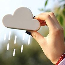 TWONE White Cloud Magnetic Wall Key Holder - Easy to Mount