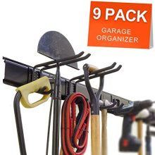 Ultrawall Garage Wall Organizer,9PC Garage Tool Hook