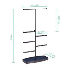 TomCare Jewelry Organizer Jewelry Tree Stand Bracelet & Necklace Holder