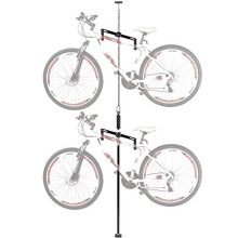 Rage Powersports Apex Bike-Stand-5 Double Vertical Bicycle Storage Hanger Rack