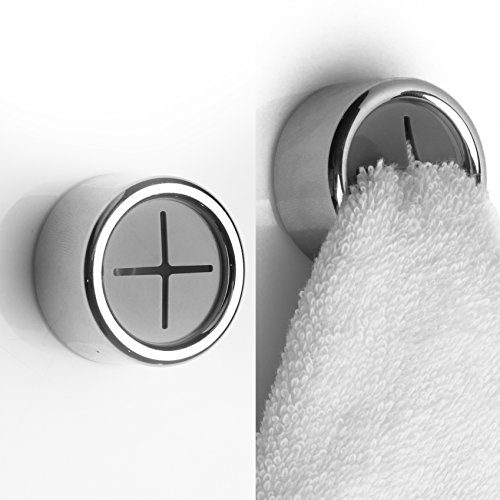RICHYN Kitchen Towel Hooks - Set of 2 self Adhesive Towel Hook