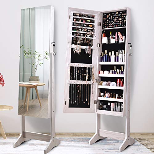 ORAF Jewelry Organizer,Jewelry Armoire Cabinet Standing Jewelry Box