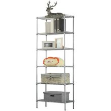 LANGRIA 6 Tier Wire Shelving Unit Organization and Storage Rack