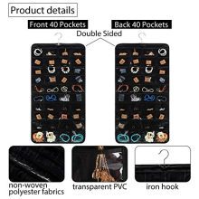 WILLBOND Hanging Jewelry Organizer 160 Pockets 2 Pieces Jewelry Organizer