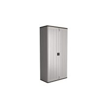 Suncast Mega Tall Storage Cabinet - Resin Construction for Garage Storage
