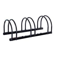 Sandusky 3-Bike Standing Bike Stand, Black