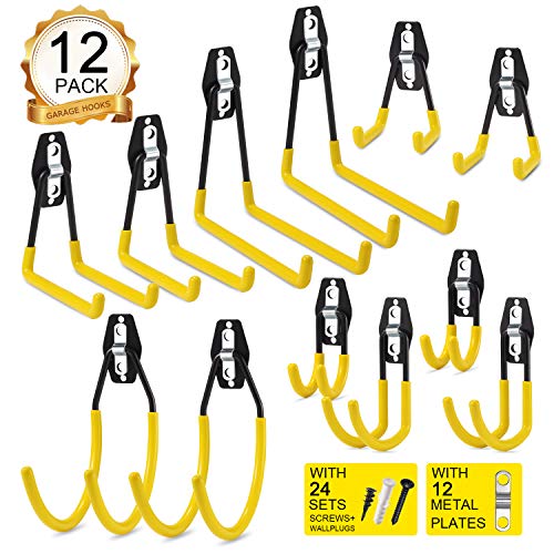 LANNIU Garage Hooks-Garage Storage Utility Hooks and Hangers