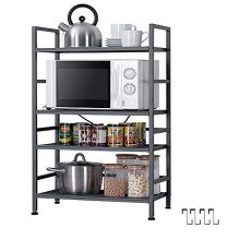 EKNITEY Metal Storage Rack, Adjustable Steel Shelving Units Utility Storage Shelf