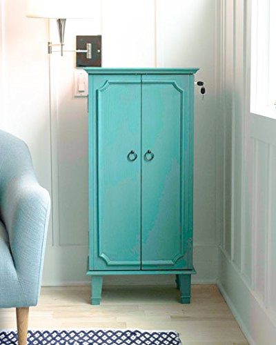 Hives and Honey Cabby Fully Locking Jewelry Armoire