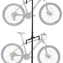 CyclingDeal 2 Bike Bicycle Vertical Hanger Parking Rack Gravity Floor Storage Stand