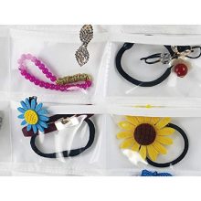 Rekukos Hanging Jewelry Organizer Holder Bag Double Sided Storage 80 Pockets