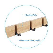 Wall Mounted Coat Hooks JSVER Wooden Coat Rack Modern Urban Design
