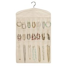 Household Essentials Bracelet and Necklace Hanging Jewelry Organizer