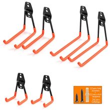 Ihomepark Heavy Duty Garage Storage Utility Hooks for Ladders & Tools