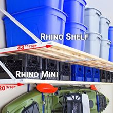 DIY Rhino Shelf Universal Garage Shelves (16 Foot Length, 33.5" Deep)