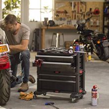 Keter Modular Locking and Rolling Tool Chest with Wheels and Drawers
