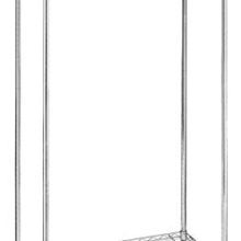 Whitmor Supreme Garment Rack - Double Shelf Rolling Clothes Organizer