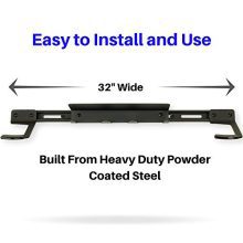 Koova 2-Bike Wall-Mount Storage Rack - Garage Hanger for Big-Tire Cruisers