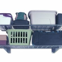 HyLoft 45-Inch by 15-Inch Garage Wall Shelf Storage, Hammertone