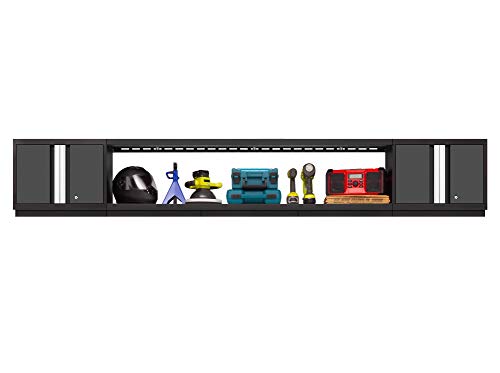 NewAge Products Bold Series 3.0 Gray 3 Piece Set, Garage Cabinets
