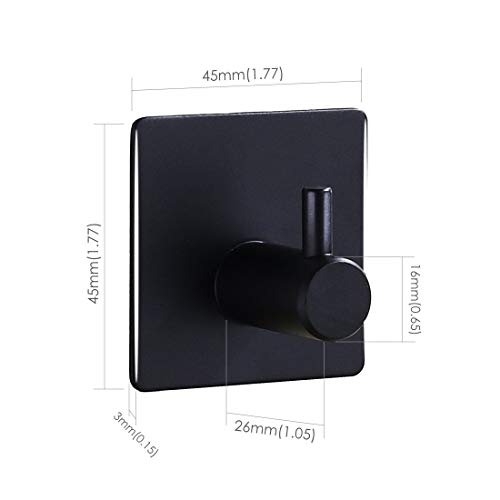 Stainless Steel Adhesive Utility Hooks - Maximize Space and Organization