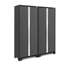 NewAge Products Bold Series 3.0 Gray 2 Piece Set, Garage Cabinets