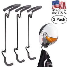 US2U Wall Hooks Coat and Hat Rack - Heavy Duty Wall Mounted Entryway Organizer
