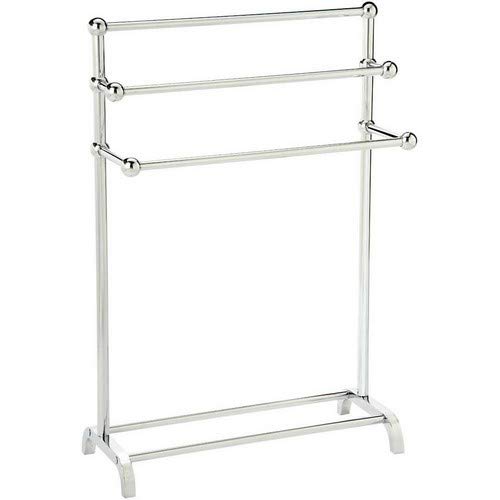 Taymor 3-Tier Floor Towel Valet, Chrome