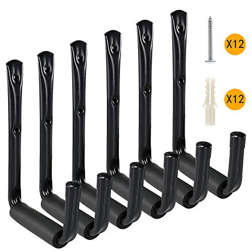 Ihomepark Heavy Duty Garage Storage Utility Hooks with Jumbo Arm