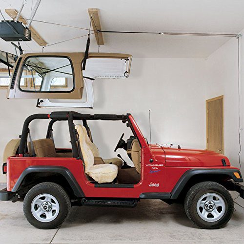 Hoister Direct 7803.Jeep - Overhead Storage Hoist for Jeep Top Removal