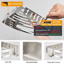 BESy Adhesive Bathroom Shower Corner Shelf Shower Corner Caddy