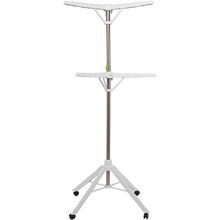 Home Solution Garment & Clothes Drying Rack, 2-Tier Adjustable Height