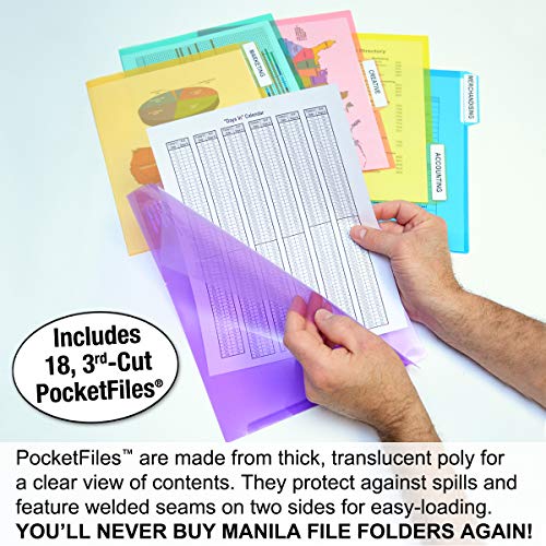 Ultimate Office Mesh Wall File Organizer, 8 Tier Vertical Mount Hanging File Sorter.