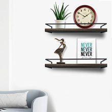 Transform Your Space with Rustic Wood Floating Shelves – Stylish & Functional Storage