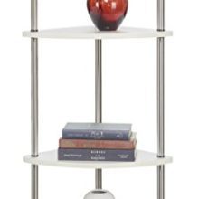 Convenience Concepts Designs2Go 4 Tier Corner Shelf